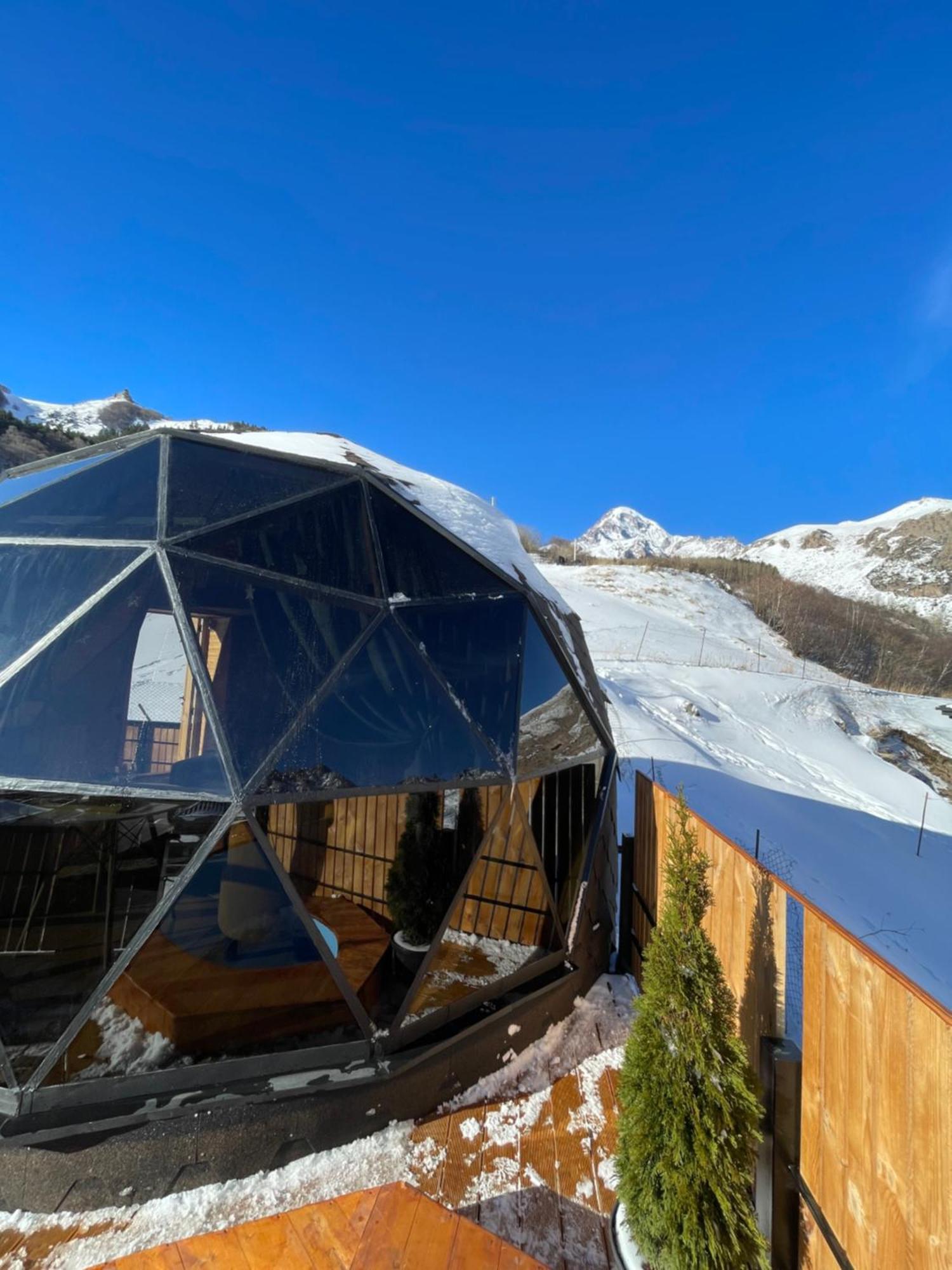 Gabua Glamping Villa Kazbegi Eksteriør billede