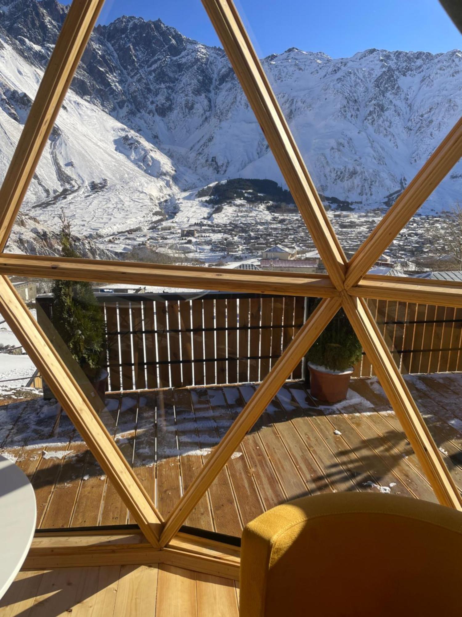 Gabua Glamping Villa Kazbegi Eksteriør billede